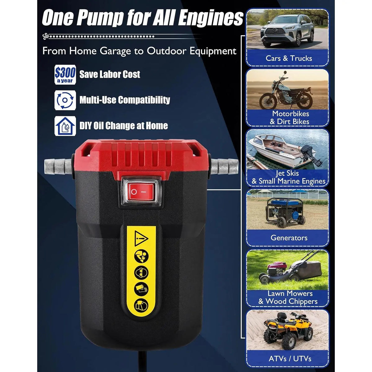 Premium Automotive & Marine Fluid Transfer Pump