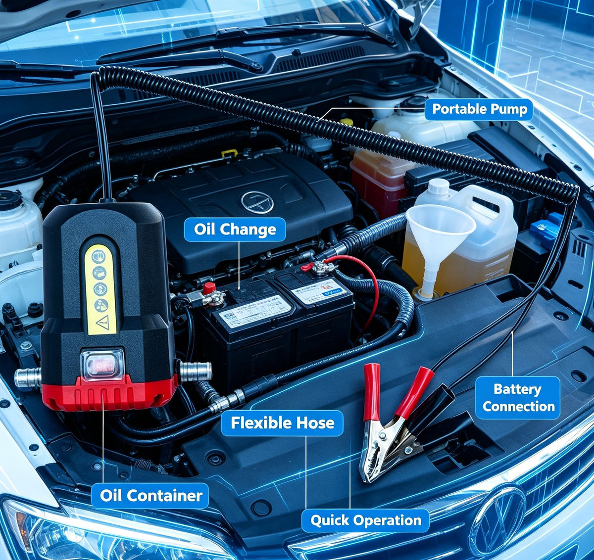 Premium Automotive & Marine Fluid Transfer Pump